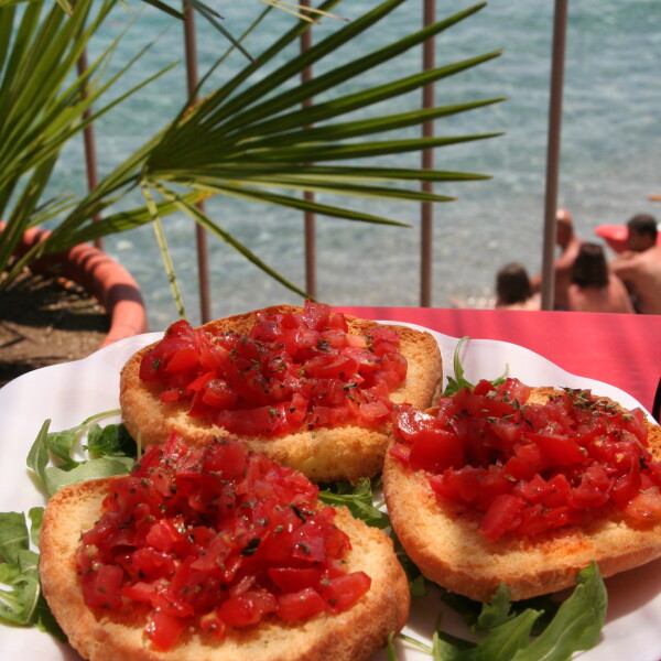 Bruschetta, Pietragrande