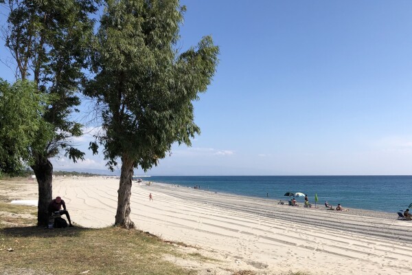 Den lokale strand, Badolato